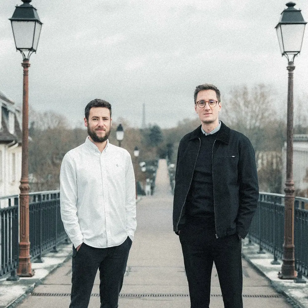 Julien et Thomas, fondateur de l'agence Lines