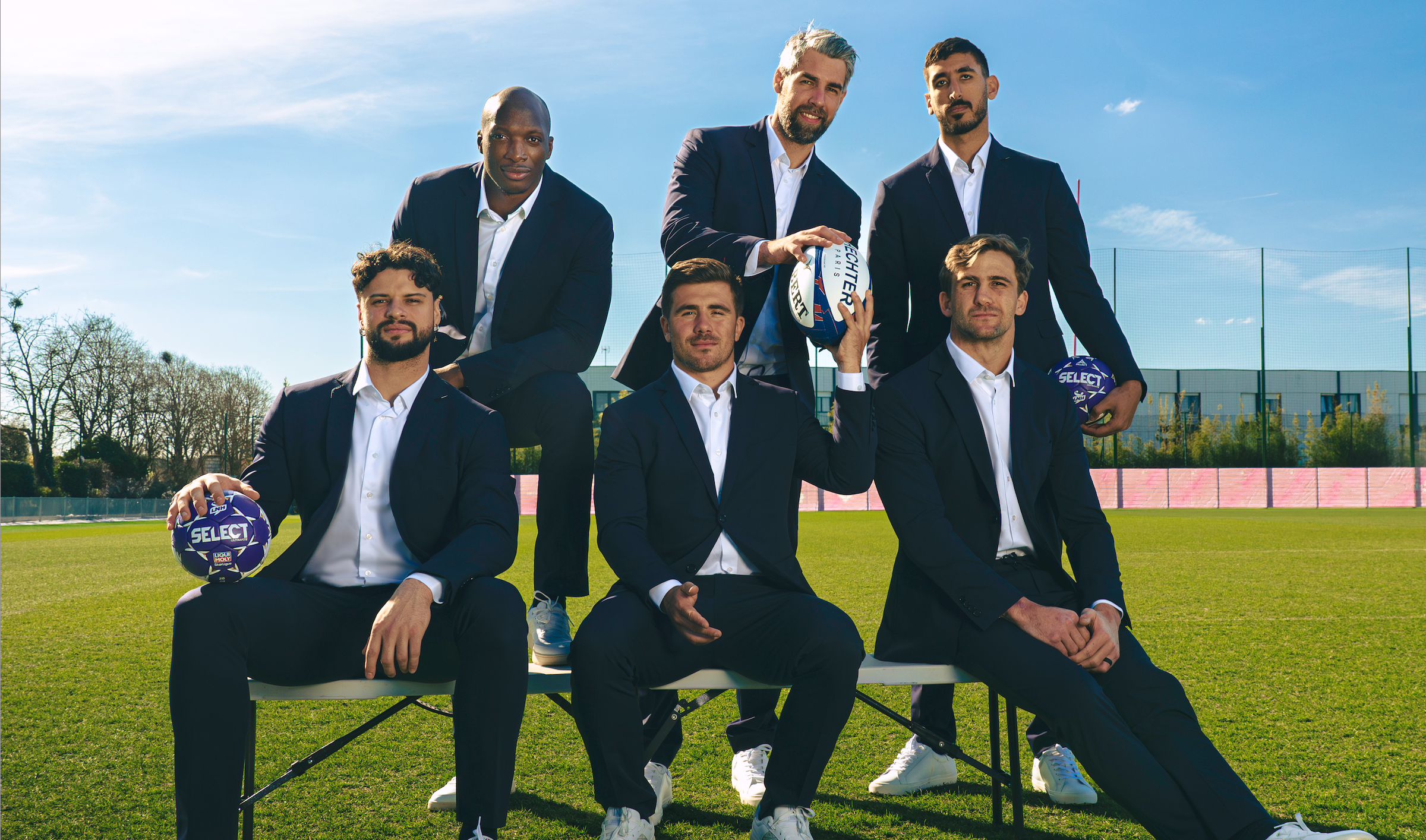 Photo pour projet Daniel hechter x psg handball x stade français paris
